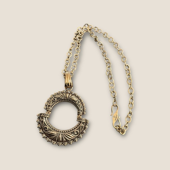 Barse  StudioNecklace with Large Pendant - Picture 1 of 3